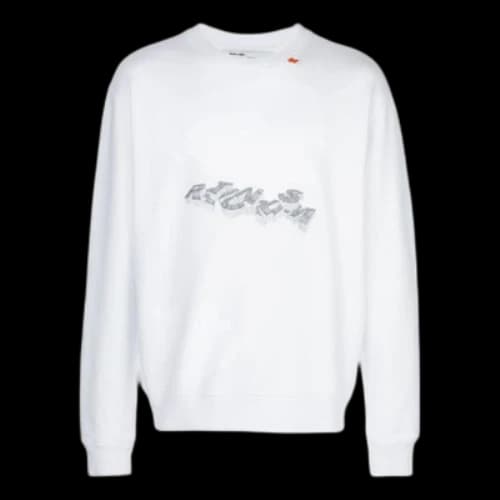 Off-White Graphic Arrows Printed Sweatshirt 'White'