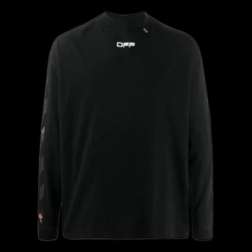 Off-White Mens Caravaggio Arrows Long Sleeve