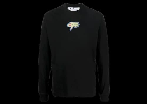 OFF-WHITE Thunder Skate L/S T-Shirt Black