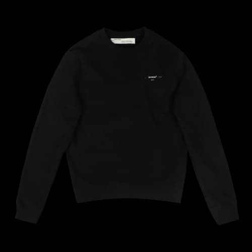 Off-White Logo Crewneck Sweatshirt 'Black'