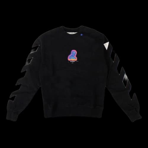 Off-White Thermo Men Sweatshirt 'Black'