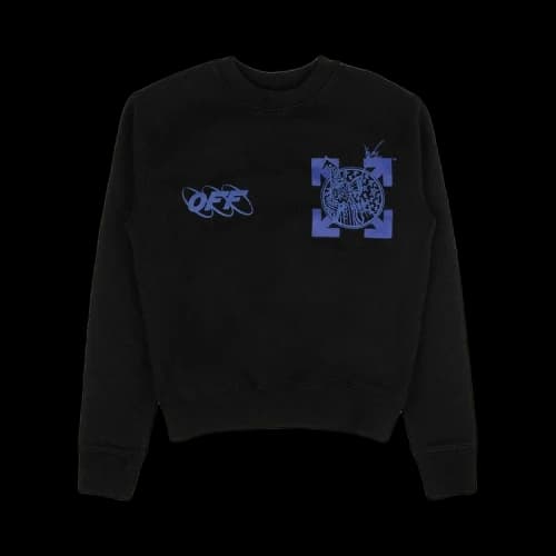 Off-White Graphic Print Sweatshirt 'Black'