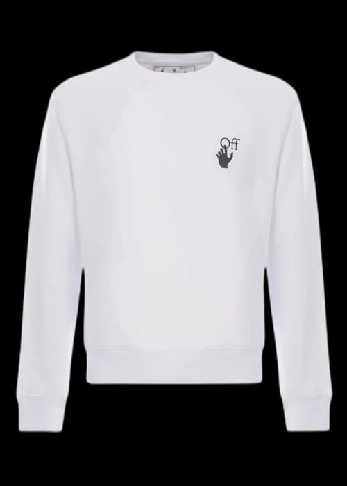 OFF-WHITE Degrade Arrows Crewneck White