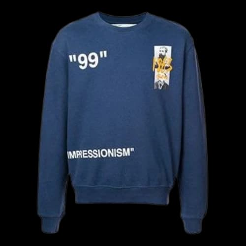 Off-White SS19 99 Summer 1863 Crew Neck sweatshirt