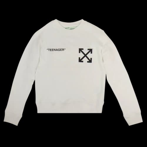 Off-White Bart Crewneck Sweatshirt 'White'