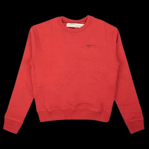 Off-White Arrow Crewneck Sweatshirt 'Red'