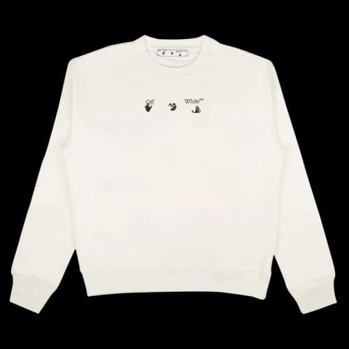 Off-White SS21 Printing Long Sleeves Version White
