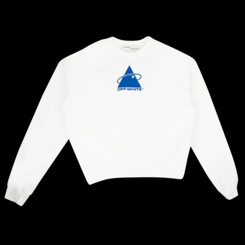 Off-White Triangle Planet Sweatshirt 'White'