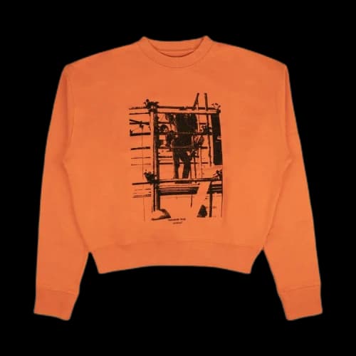 Off-White Graphic Hoodie Sweatshirt 'Orange'