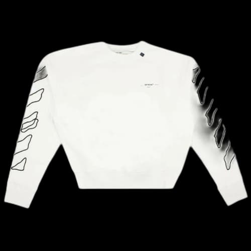 Off-White Abstract Logo Sweatshirt 'White'