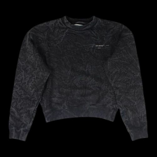 Off-White Volume Crewneck Sweatshirt 'Gray'