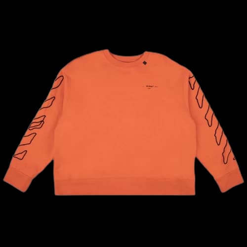 Off-White Arrows Sweatshirt 'Orange'