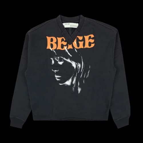 Off-White Crewneck Sweatshirt 'Grey/Beige'