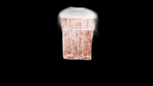 OFF-WHITE Scratch Tab Skate Crewneck White