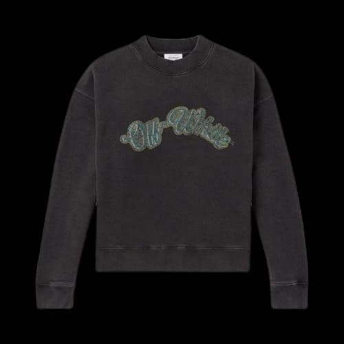 Off-White Bacchus Skate Crewneck 'Black Colle'