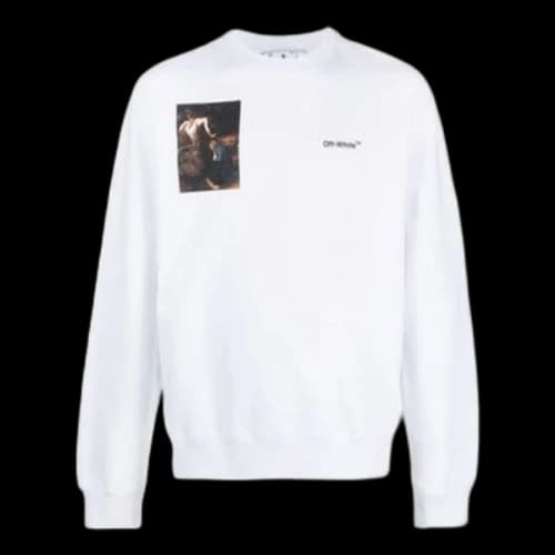 Off-White Caravaggio-print Sweatshirt 'White'