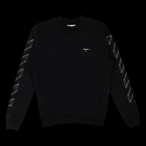 Off-White Diag Caravaggio Hoodie 'Black Pink'