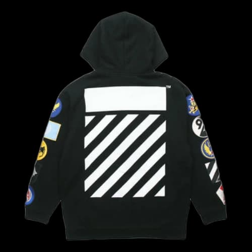 Off-White Detail Long Sleeves Zipper Black