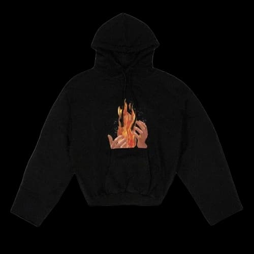 Off-White Diag Fire Back Zip Sweatshirt 'Black'