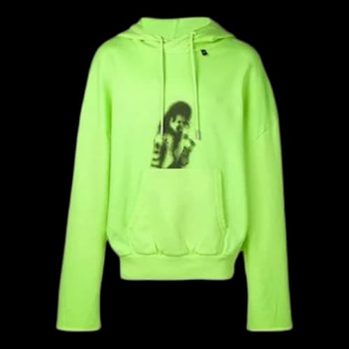 Off-White MJ Pattern Large Loose Fit