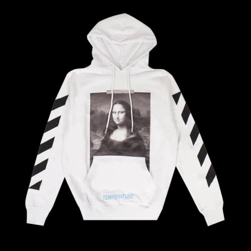 Off-White Mona Lisa Hooded Sweatshirt 'White'