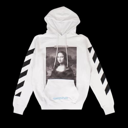 Off-White Mona Lisa Hooded Sweatshirt 'White'