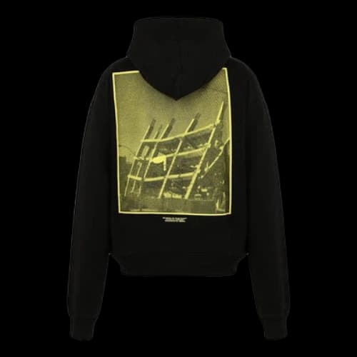 Off-White Back Printing Long Sleeves Black