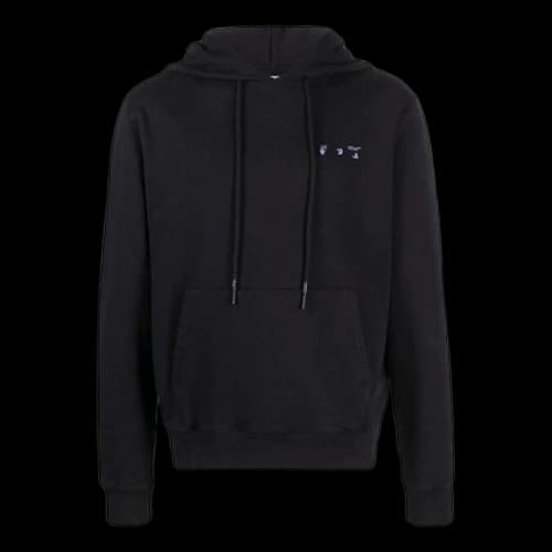 OFF-WHITE We Arrow Tape Slim Hoodie Blue/Black