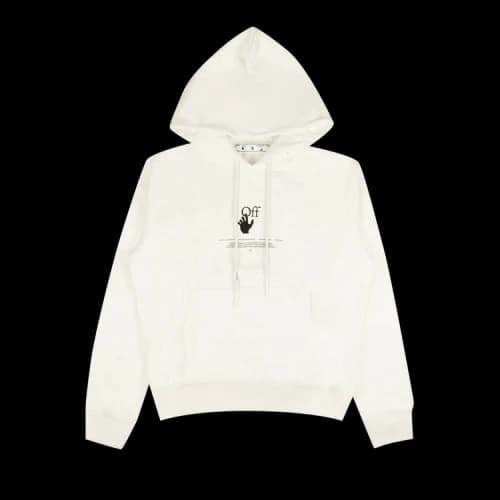Off-White "Offf" Hoodie 'White'