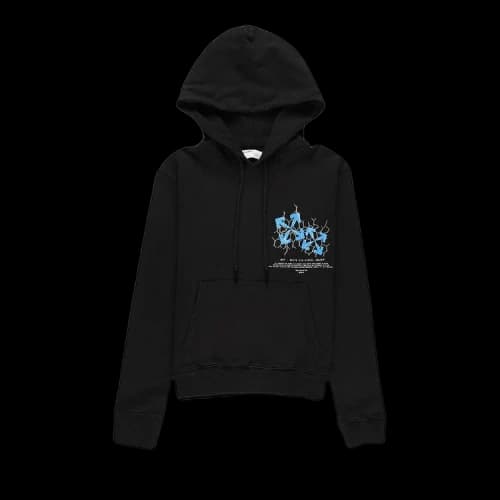 Off-White Fence Arrow Hoodie 'Black'