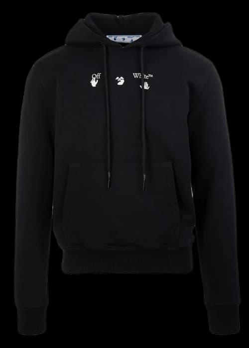 OFF-WHITE Bolt Arrows Hoodie Black