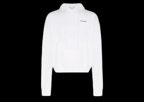 OFF-WHITE Caravag Arrow Over Hoodie White