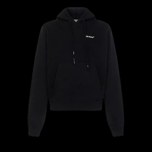 Off-White Caravaggio Crowning Over Hoodie 'Black/White'