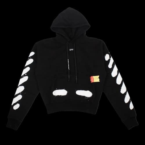 Off-White Spray Paint Sweatshirt 'Black'