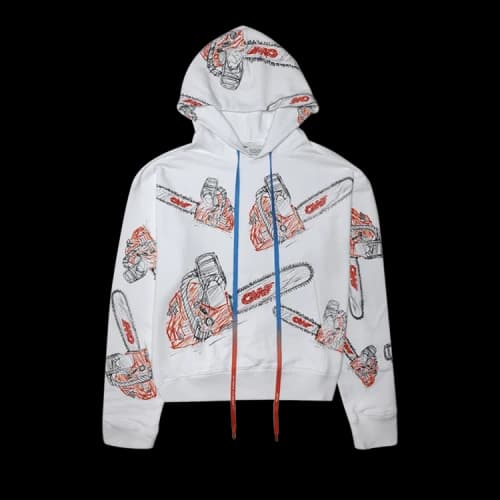 Off-White Chainsaw Over 'White'