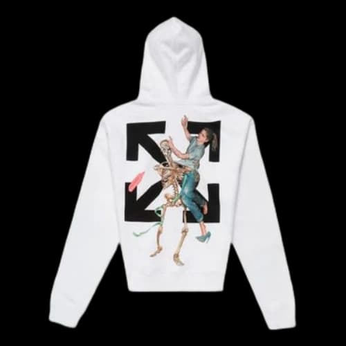 Off-White Pascal Painting Arrow Sweater Men's White
