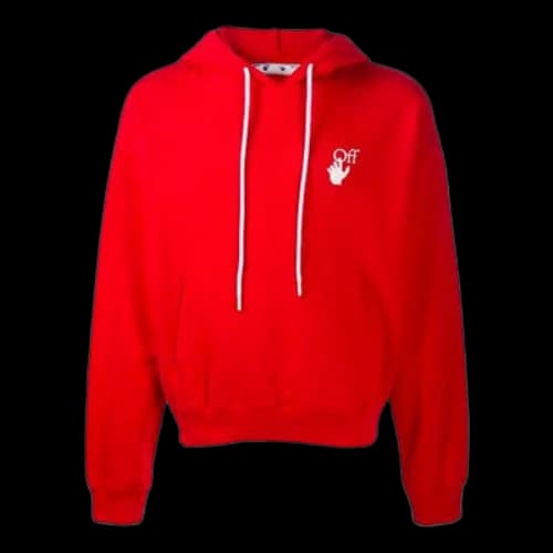 Off-White Painting Arrow Pullover Red