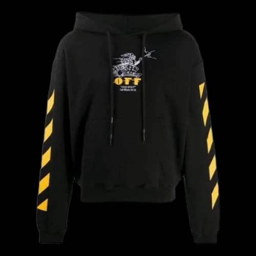 Off-White FW20 Free Spirit Embroidery Mens Sweater