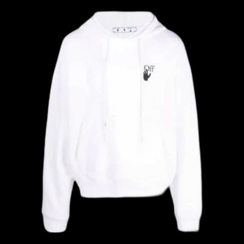 Off-White SS22 Solid Color Printing Long Sleeves Version White