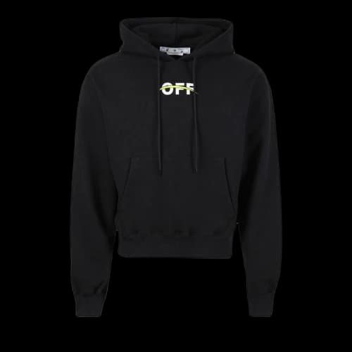 Off-White Industrial Over Hoodie 'Black/White'