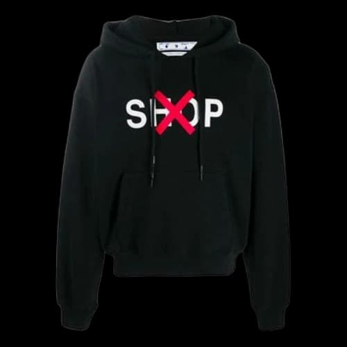Off-White Pattern Printing Black