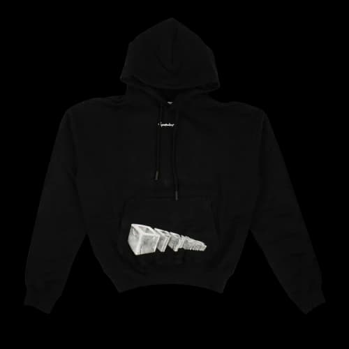 Off-White 3D Panther Hooded Sweatshirt 'Black'