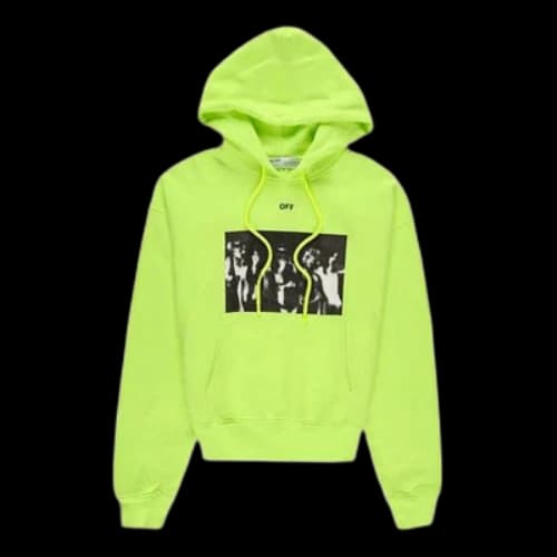 Off-White SS20 Mens Fluorescence Logo Sweater