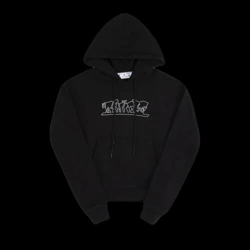 Off-White Figure Of Speech Over Hoodie 'Black/White'
