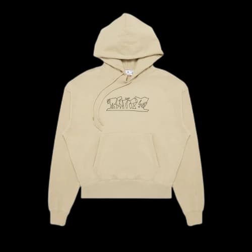 Off-White Figure Of Speech Over Hoodie 'Dark Sand'