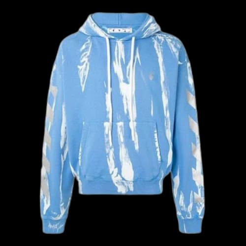 Off-White Reflective Arrow Tie Dye Blue