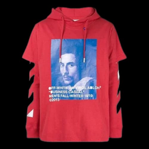 Off-White Portrait Printing Red