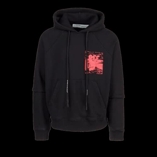 Off-White Skulls Hoodie 'Black'
