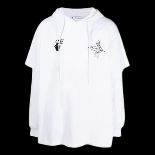 Off-White SS21 Casual Pattern Printing White