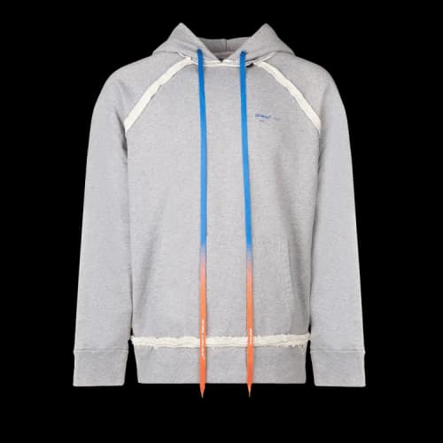 Off-White Arrow Gradient Drawstring Loose Fit Gray